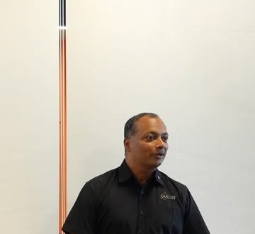 Jacob Joy, founder of Jakobi Chocolatier, speaking at SOF